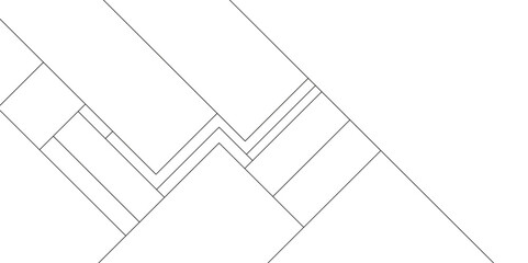 Abstract white black colors with lines pattern of modern geometric architectural concept, Abstract monochrome elegant geometric background business and technology concept background.