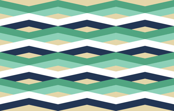 Seamless retro style geometric pattern design for background, wallpaper, textile, print, wrapping, fabric, clothing, home decor. vector illustration