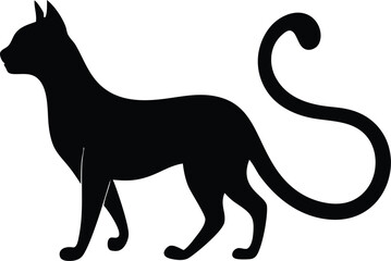 Silhouette Black Horror Cat