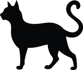 Silhouette Black Horror Cat