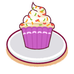 Designed with super cute and newest 2024 coffee cake decoration stickers