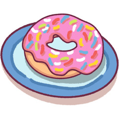 Designed with super cute and newest 2024 coffee cake decoration stickers