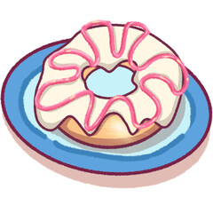 Designed with super cute and newest 2024 coffee cake decoration stickers
