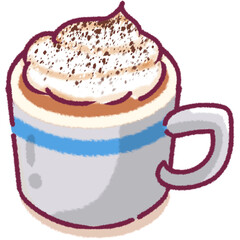 Designed with super cute and newest 2024 coffee cake decoration stickers