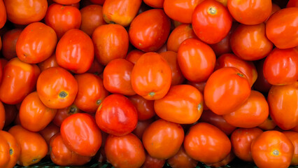 Tomatoes in the store. for background