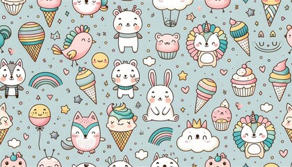 Cute animal patterns