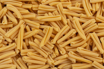 High-quality Italian pasta casarecce. Extruded through traditional bronze dies, for that homemade rough texture.
