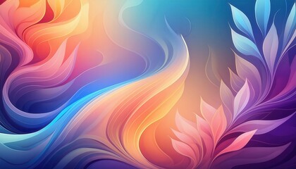 Obraz premium Colorful desktop wallpaper