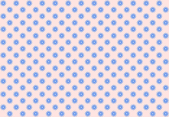 Flower CornflowerBlue color on pink background. For Background.