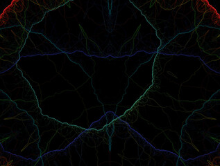 Imaginatory fractal abstract background Image