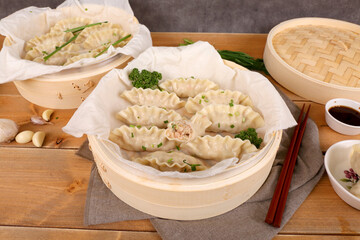 Korean Dumpling, Gyoza, Mandu, Dimsum