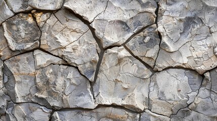 Background of cracked stone texture nature