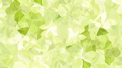 Light green pattern wallpaper