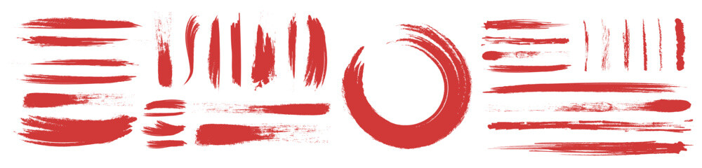 ブラシストローク素材