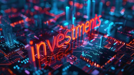 Investments on a Futuristic Circuit Board