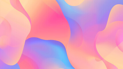 Fototapeta premium Vibrant Fluid Gradient Abstract Background