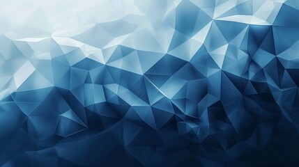 Obraz premium Abstract Blue Geometric Background