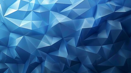 Obraz premium Abstract Blue Geometric Pattern