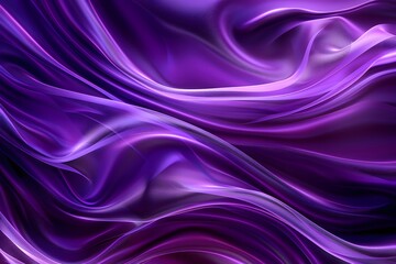 Obraz premium Exquisite purple material with smooth wavy texture