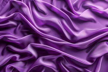 Obraz premium Exquisite purple material with smooth wavy texture