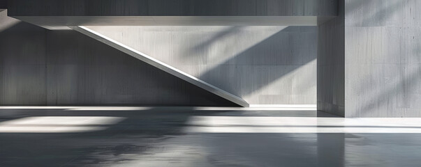 Obraz premium A minimalist composition with clean lines and simple shapes.