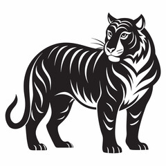 illustration of a tiger