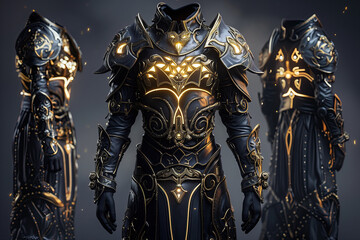 Leather skin for game character