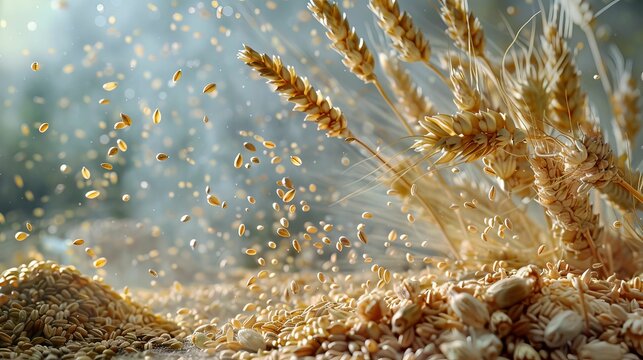 A photography contest capturing the life cycle of grains, from planting to harvest