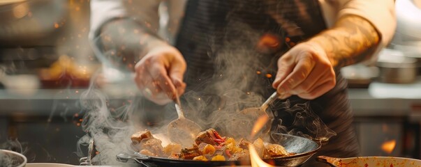 A culinary competition where chefs create dishes inspired by traditional workers meals from around the world