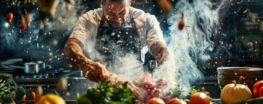 A culinary competition where chefs create dishes inspired by traditional workers meals from around the world