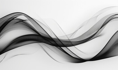 Abstract background with curving lines crossing over each other