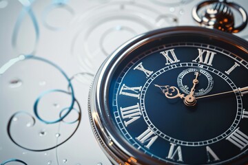 clock background template