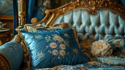 Luxurious Owner'S Bedroom Showcases Opulence And Personal Style In Residential Design, High Quality, HD