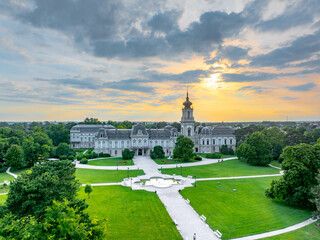 Obraz premium Keszthely Festetics Castle, (Festetics kastély), Keszthely Hungary