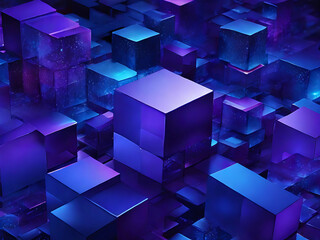 abstract background with cubes