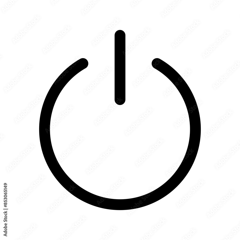 Poster Power icon button On Off icons Buttons, Energy switch sign, Power Switch Icons, Start power button, turn off symbol, shutdown energy icon
