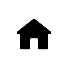 Web home icon for apps and websites, House icon, Home sign or Main page icon
