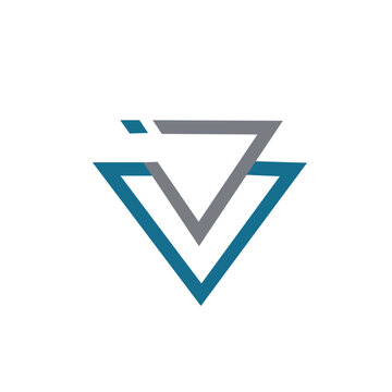 Colorful VVI Logo Image, Unique VV vvi Logo Icon vvi logo