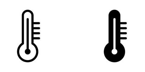 Illustration Vector graphic of thermometer icon