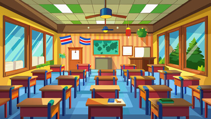 thailand-empty-class-room