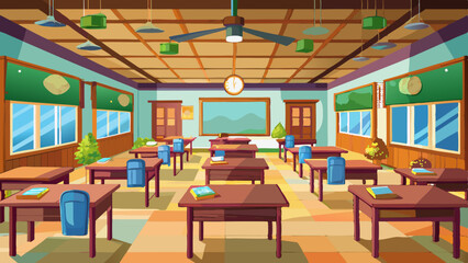 thailand-empty-class-room