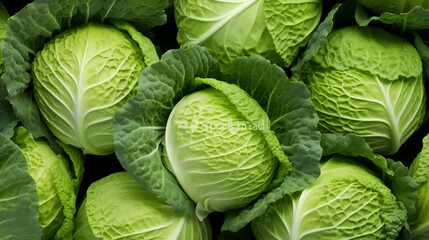 Fototapeta premium Cabbage Greenery, Texture Background Abstract Image Pattern, For Wallpaper, Background, Cover and Screen of Cell Phone, Smartphone, Computer, Laptop, Format 9:16 and 16:9 - PNG