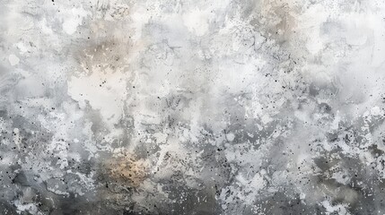 Obraz premium Modern White Abstract Art - Trendy Tie Dye Watercolor Effect Background