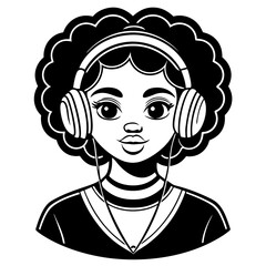 tshirt-graphic-of-a-cartoonized-black-girl-head-wi