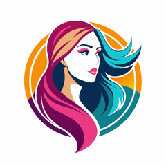 vector-template-abstract-logo-for-woman-salons-and