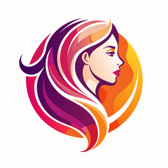 vector-template-abstract-logo-for-woman-salons-and