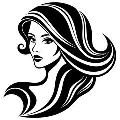 vector-template-abstract-logo-for-woman-salons-and
