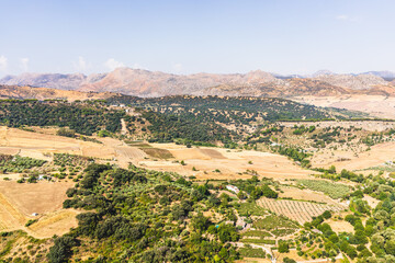 Obraz premium Mediterranean landscape in summer 