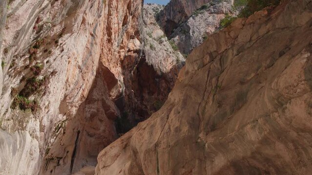 Gola di Gorropu gorge in Sardinia - The Gennargentu National Park, Province of Nuoro