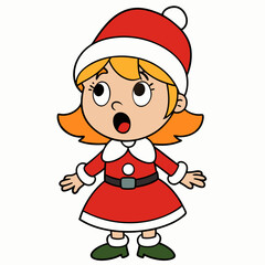 vector-cartoon-little-girl-singing-in-christmas-co